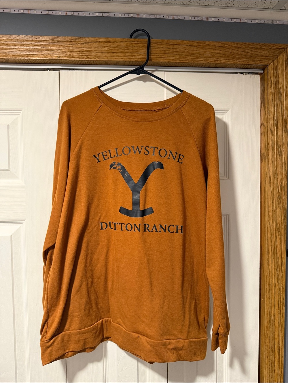Dutton Ranch Women's Orange Sweatshirt